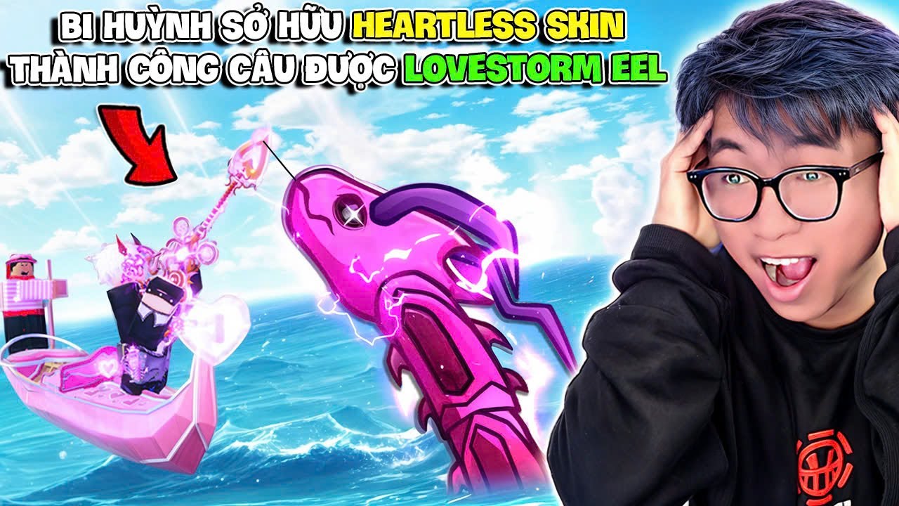 BI HUỲNH CÂU LƯƠN TÌNH YÊU BẰNG TRICK LỎ X2 CÁ TRONG UPDATE VALENTINE FISCH