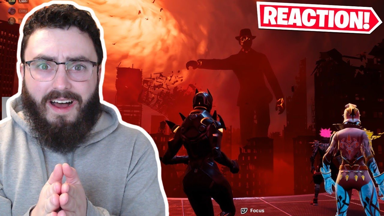 The Big Bang Live Event Reaction! (Fortnite)