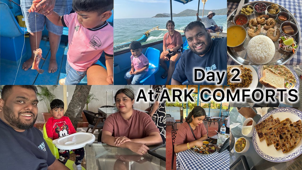 Day 2 | Went For Fishing🎣| Caught Fishes🐠| Classey & Velencio #goanvlogger #arkcomforts #fishing