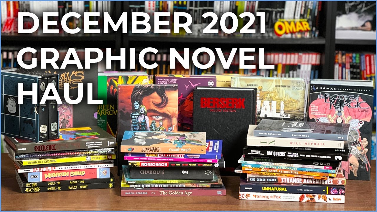 Graphic Novel, Omnibus, Absolutes, TPBs and comic Haul December 2021!