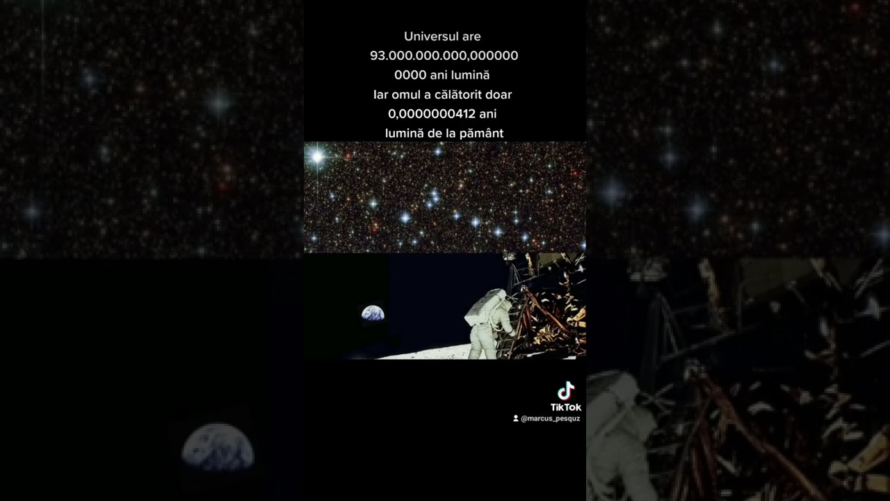 universul vs om #creepy  #universe #om  #nuconta