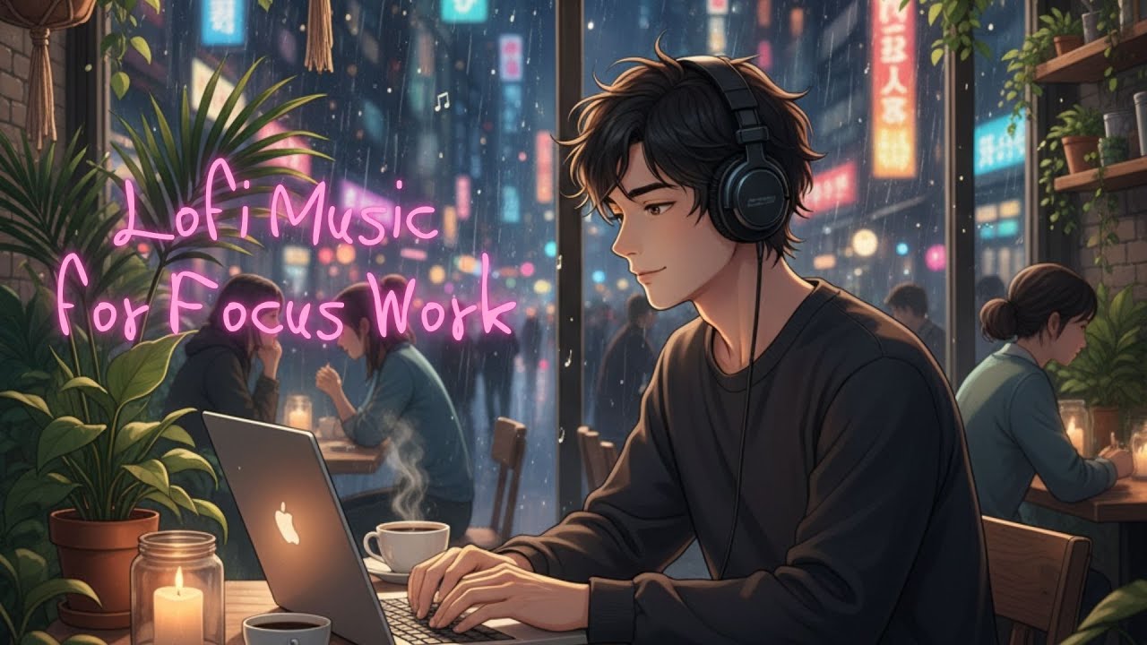 Lo-Fi Chill Beats for Focus | Midnight Breeze | Relaxing Music for Work & Study #relaxinglofimusic