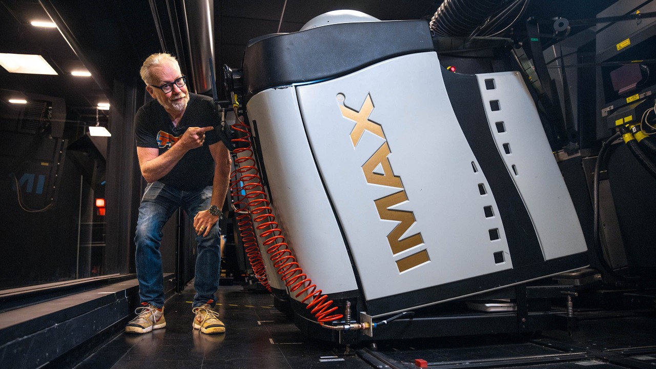 How IMAX 70MM Film is Projected!
