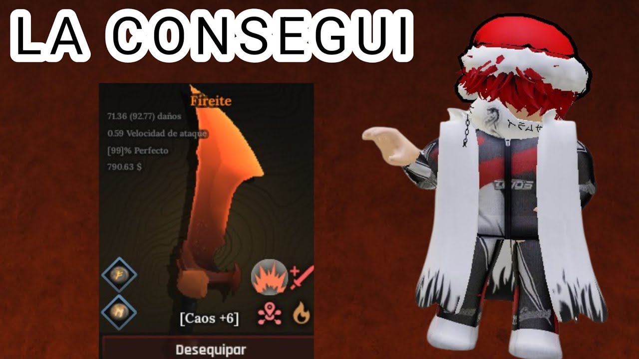 Conseguí la espada del caos | Roblox
