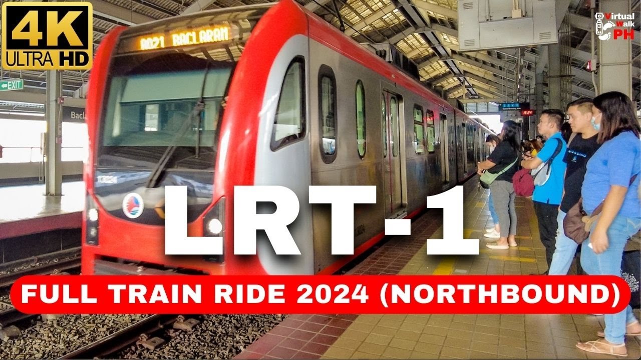 [4K] FULL RIDE LRT 1 Northbound (2024) | Parañaque to Q.C. in 40 Min (Bonus Loading Tutorial)