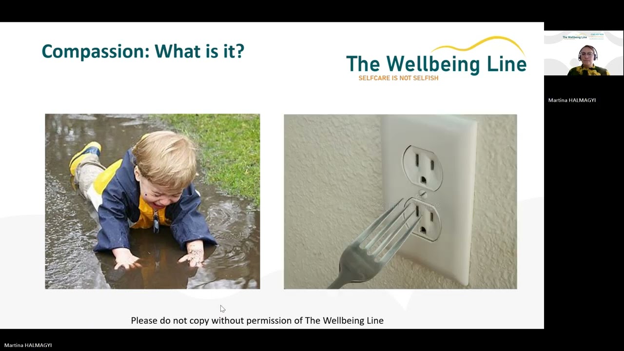 The Wellbeing Line Webinar: 'Take a Break'