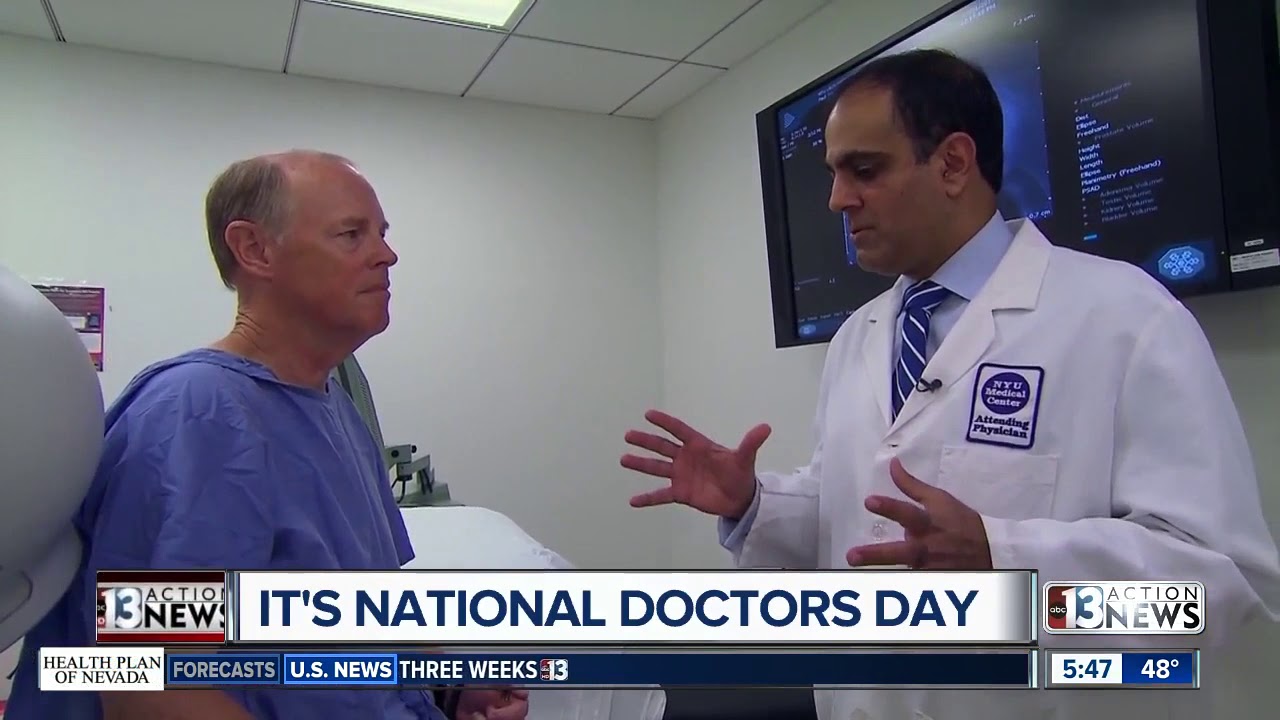 It's National Doctors Day on Monday