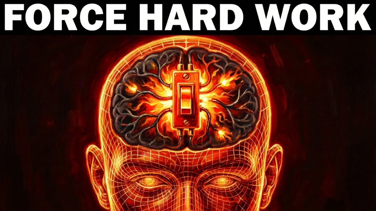 How to TRICK Your Brain Into Doing The Hard Things (The Override Method)