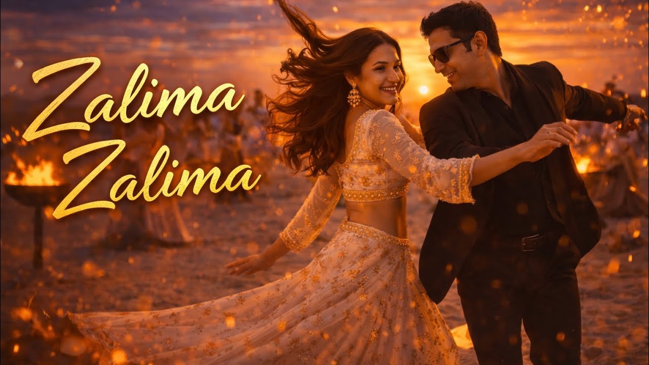 Zaalima Zaalima | Romantic Hindi Song | Synthetic Music Video | Sugary Beats
