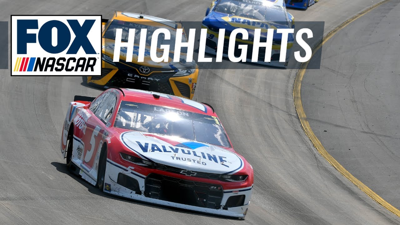 FINAL LAPS: Kyle Larson continues to dominate at Nashville | NASCAR ON FOX HIGHLIGHTS