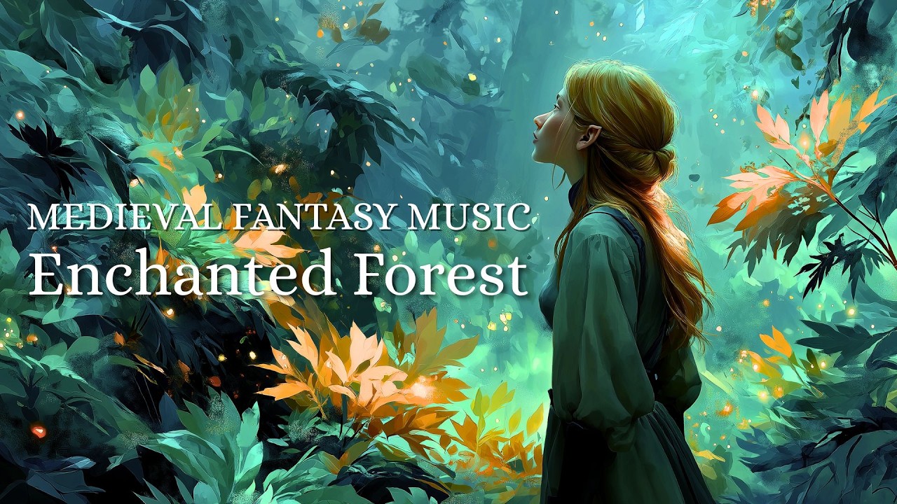 Calm Medieval Fantasy Music for Focus & Relaxation | Enchanted Forest
