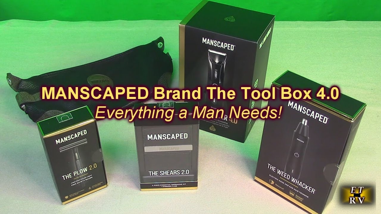 MANSCAPED The Tool Box 4.0 : The Lawn Mower, The Weed Whacker, The Plow, The Shears, The Shed REVIEW