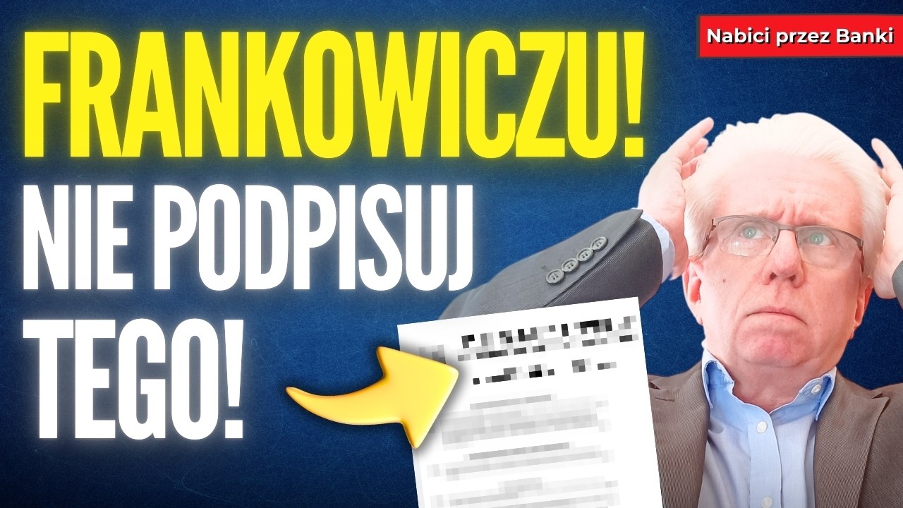 Frankowicze OSZUKANI Drugi Raz?! Fiskus Zaciera Ręce! FRANKOWA BOMBA w Getin Noble Banku!