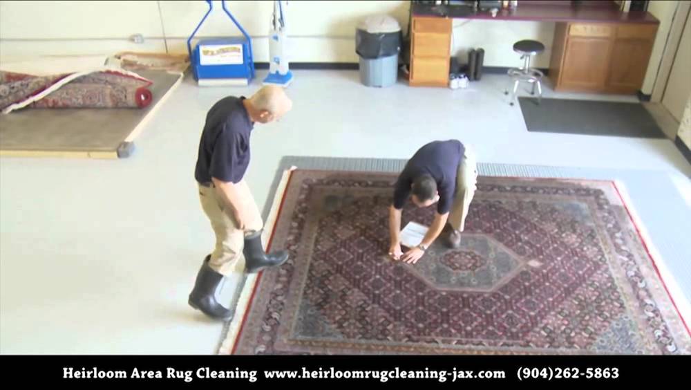 Heirloom Oriental Rug Cleaning: Initial Area Rug Inspection & Check In