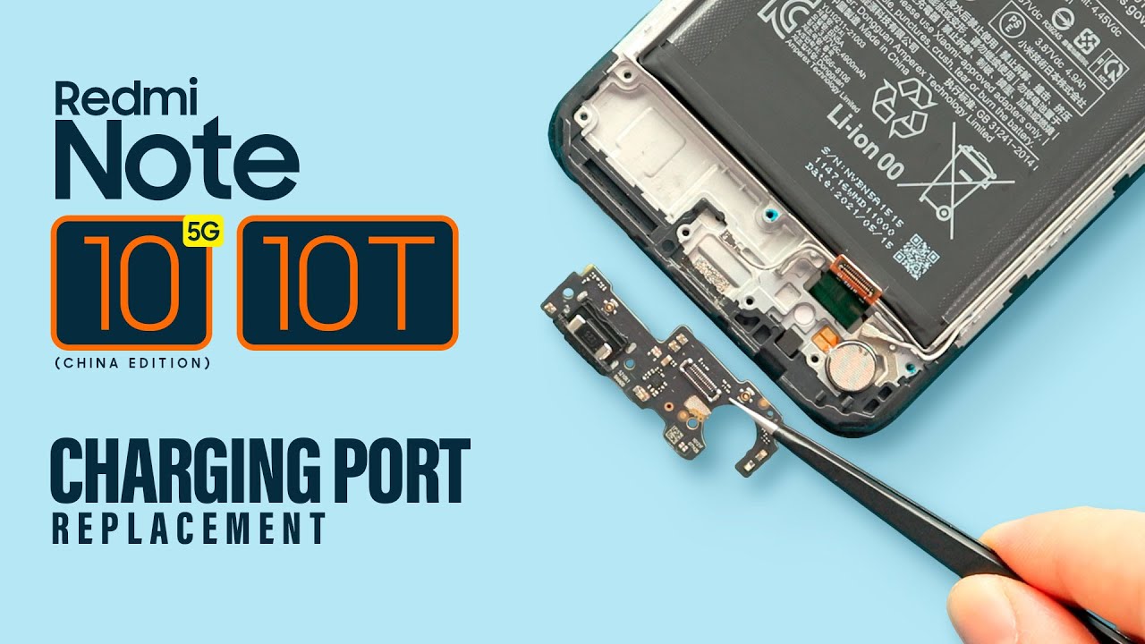 Xiaomi Redmi Note 10 5G Charging Port Replacement | Redmi Note 10T | Poco M3 Pro 5G