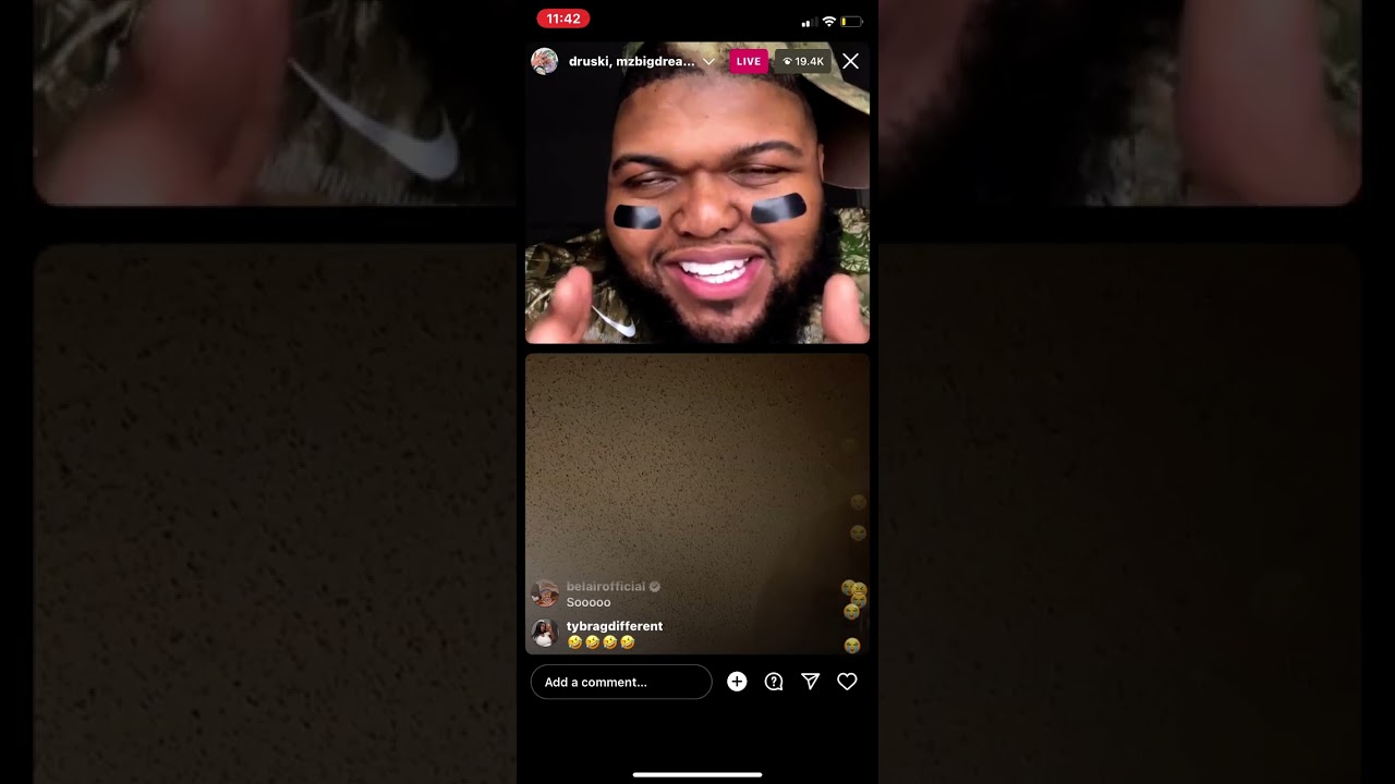 Druski funny ig live 5/27/2023 #subscribe #funny Couldabeen 😂😂😂
