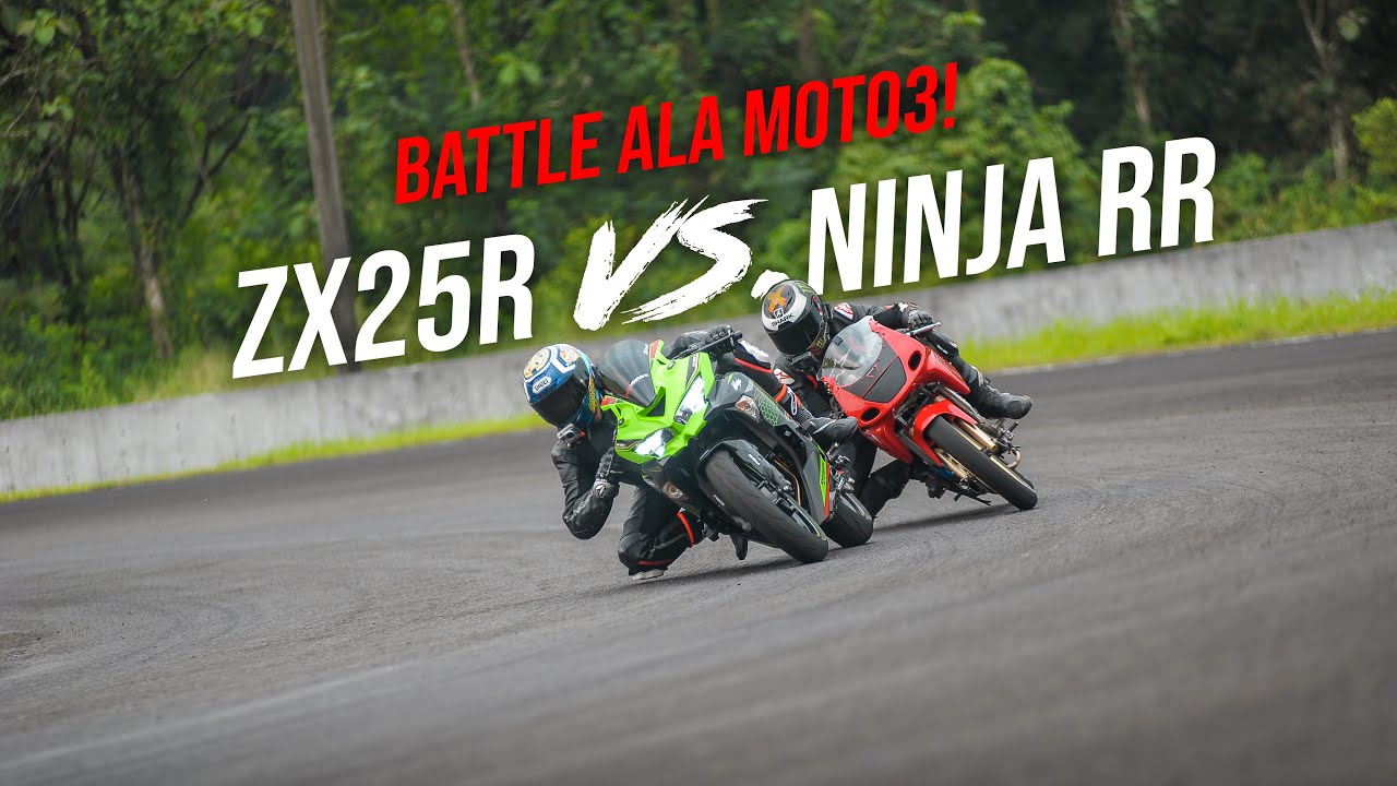 CORNER SPEED NINJA RR GILA 🔥 | ZX25R vs. Ninja 150 RR