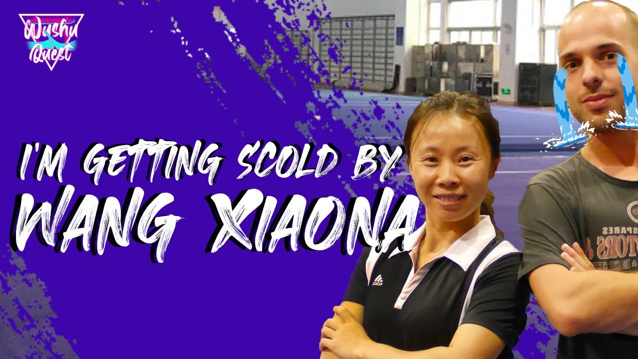 China Wushu Champion Wang Xiaona Teaches Me a Lesson!!!