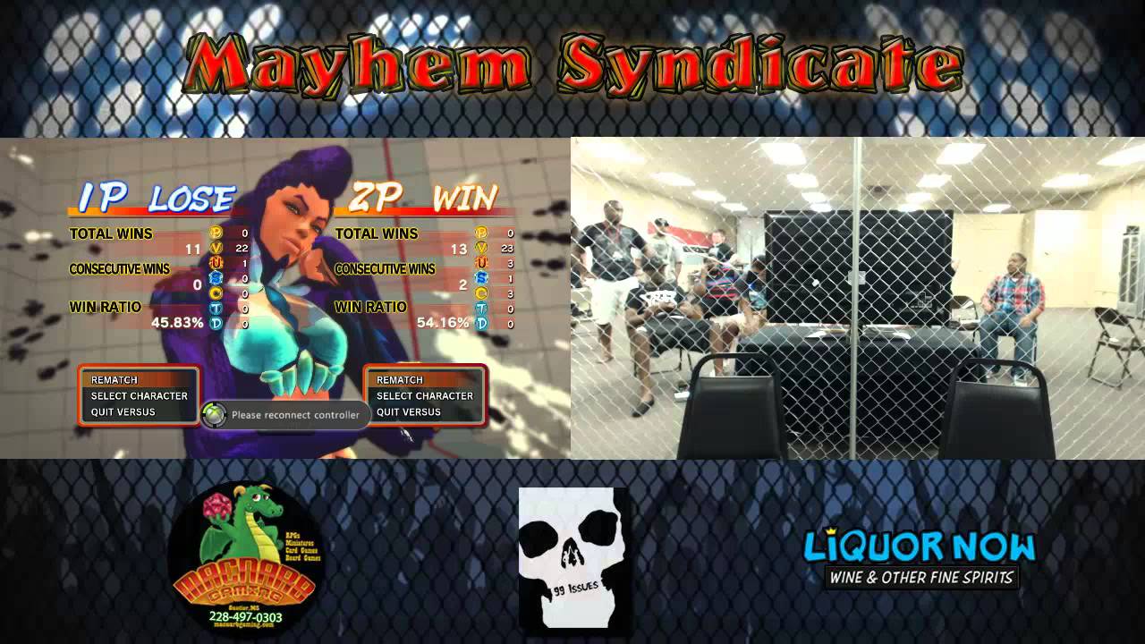 Mayhem Syndicate - Ultra Street Fighter 4 Tournament