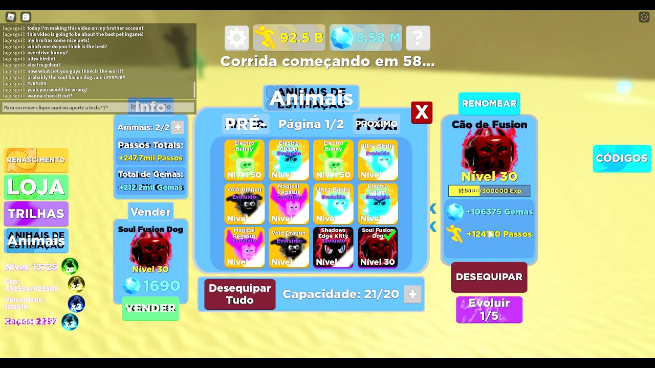 Roblox - legends of speed - What is the best pet?