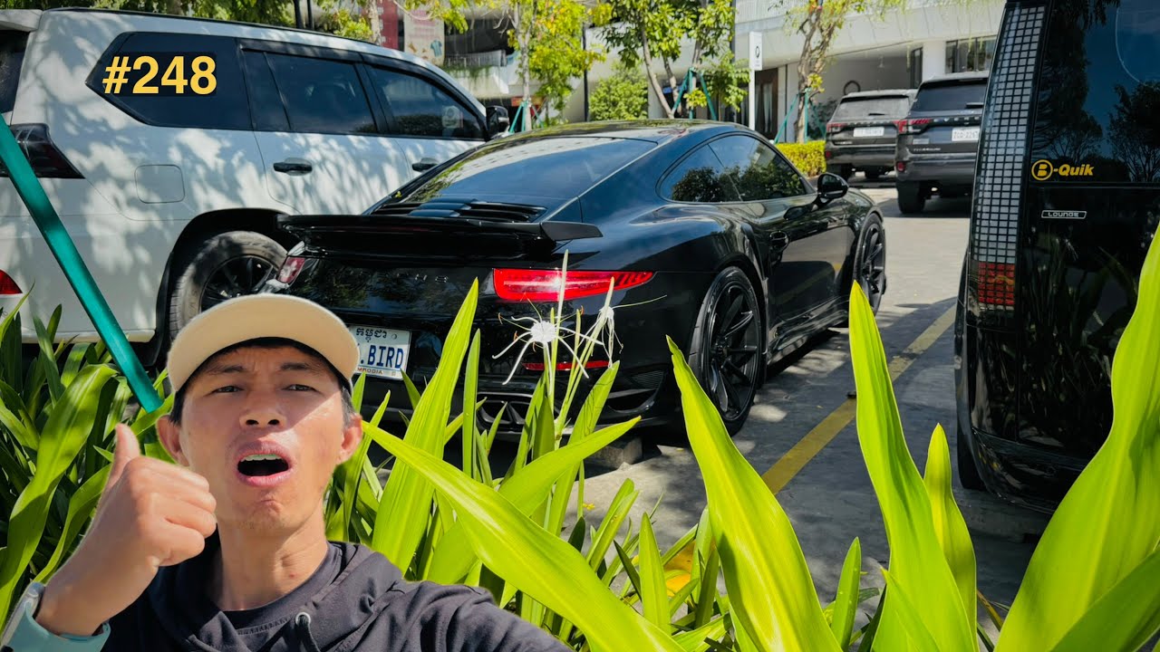 I FIND $225K PORSCHE 911 TURBO S AND MORE LUXURY CARS IN THE CITY 4K #248
