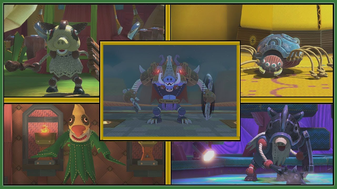 Nintendo Land: The Legend of Zelda - Battle Quest - All Bosses (Sword Only)