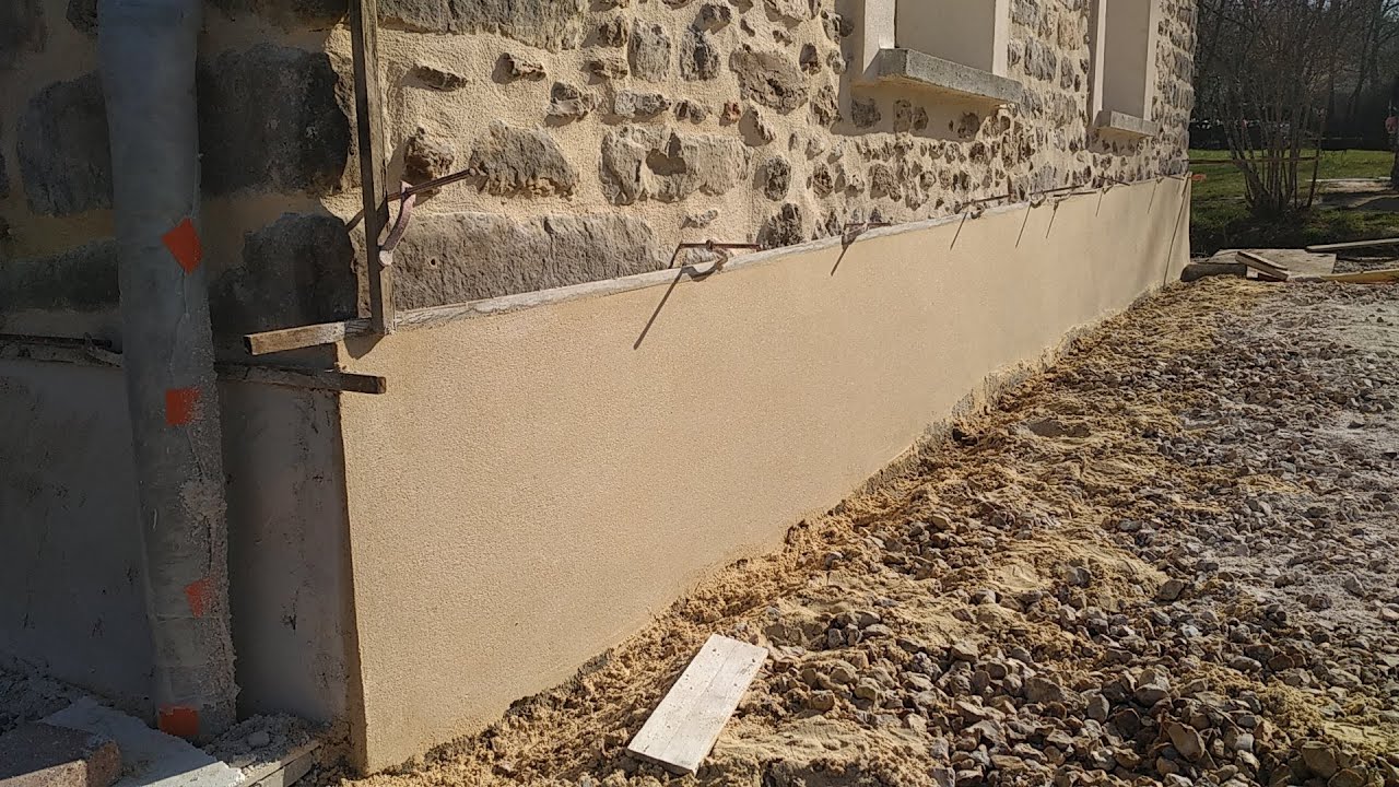 Pourquoi faire des soubassements à la chaux
