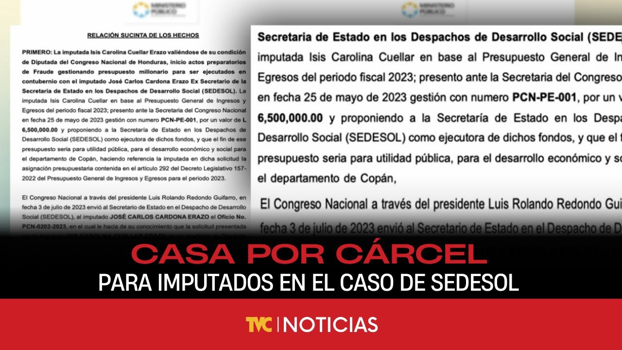Casa por cárcel para imputados en el caso de Sedesol acusados de fraude