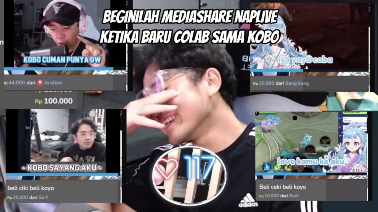 Baru colab sama kobo buka mediashare dan pake heartrate  beginilah jadinya Mediashare bang AL #82