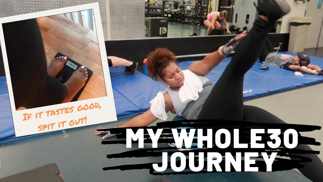 My Whole30 Weight Loss Journey Vlog #1 | Workout Routine + Meal Prep