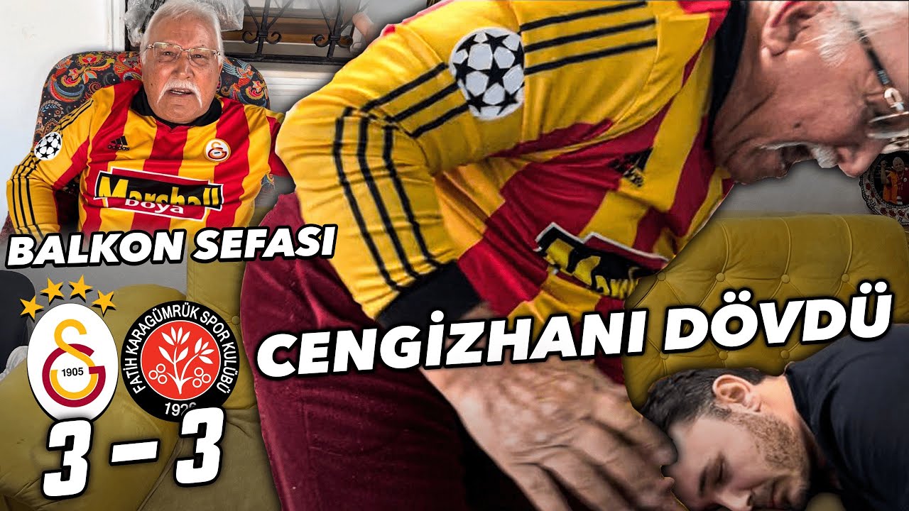 MÜMTAZREİS CENGİZHANI DÖVDÜ GALATASARAY 3-3 KARAGÜMRÜK BALKON SEFASI PART BİLİNMİYOR 