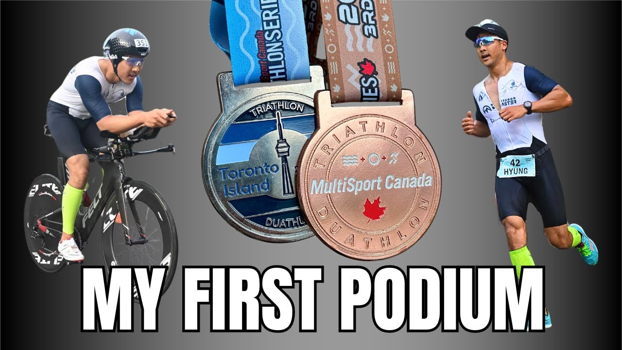 My First Podium As A Triathlete - Toronto Island Sprint Triathlon 2024
