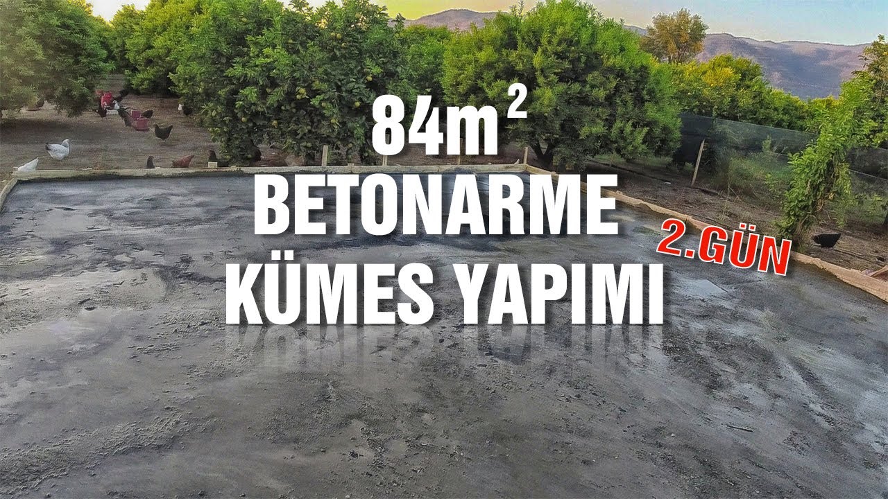Betonarme Kümes Yapımı 2.Gün | Dostluğun Verdiği Güç