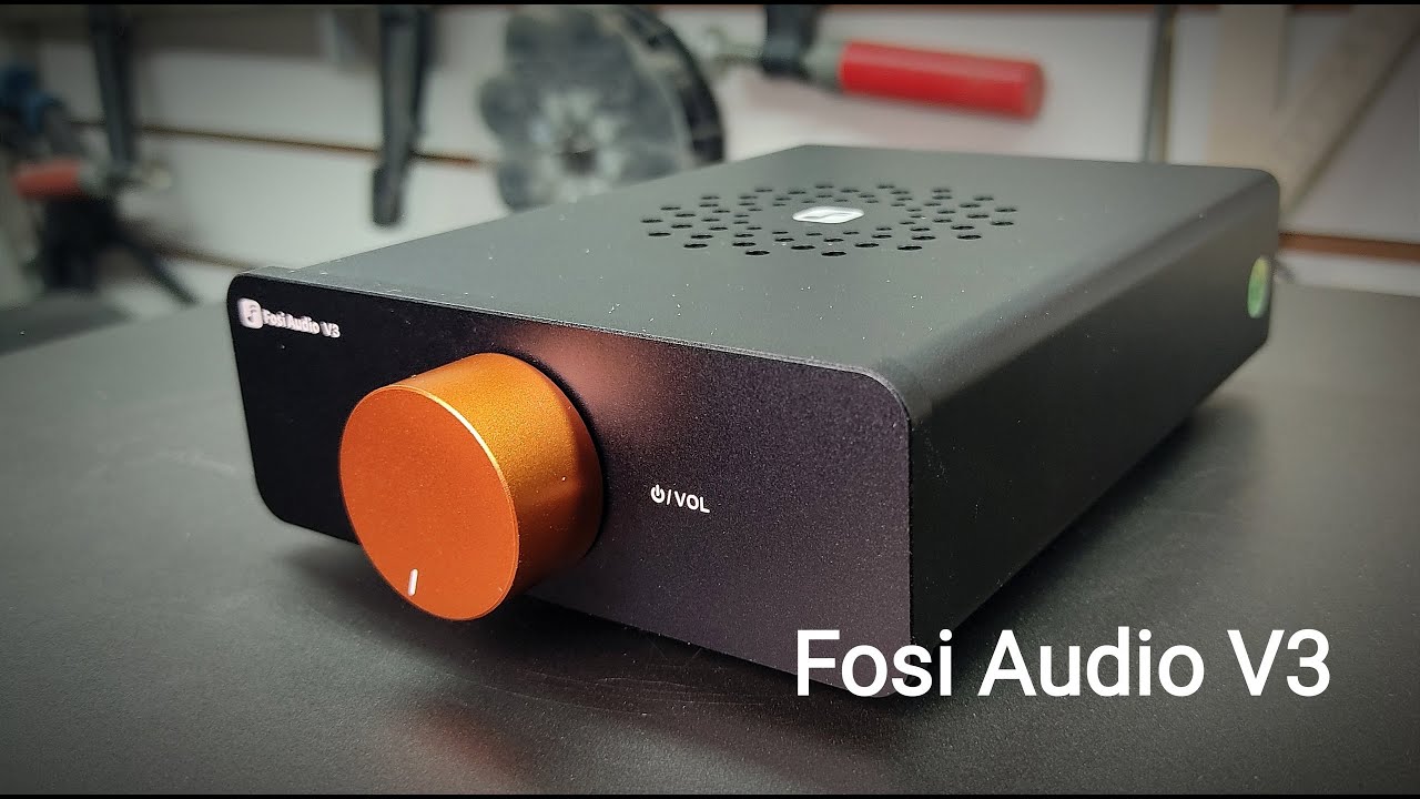 Усилитель от Fosi Audio V3  маленький да удаленький!