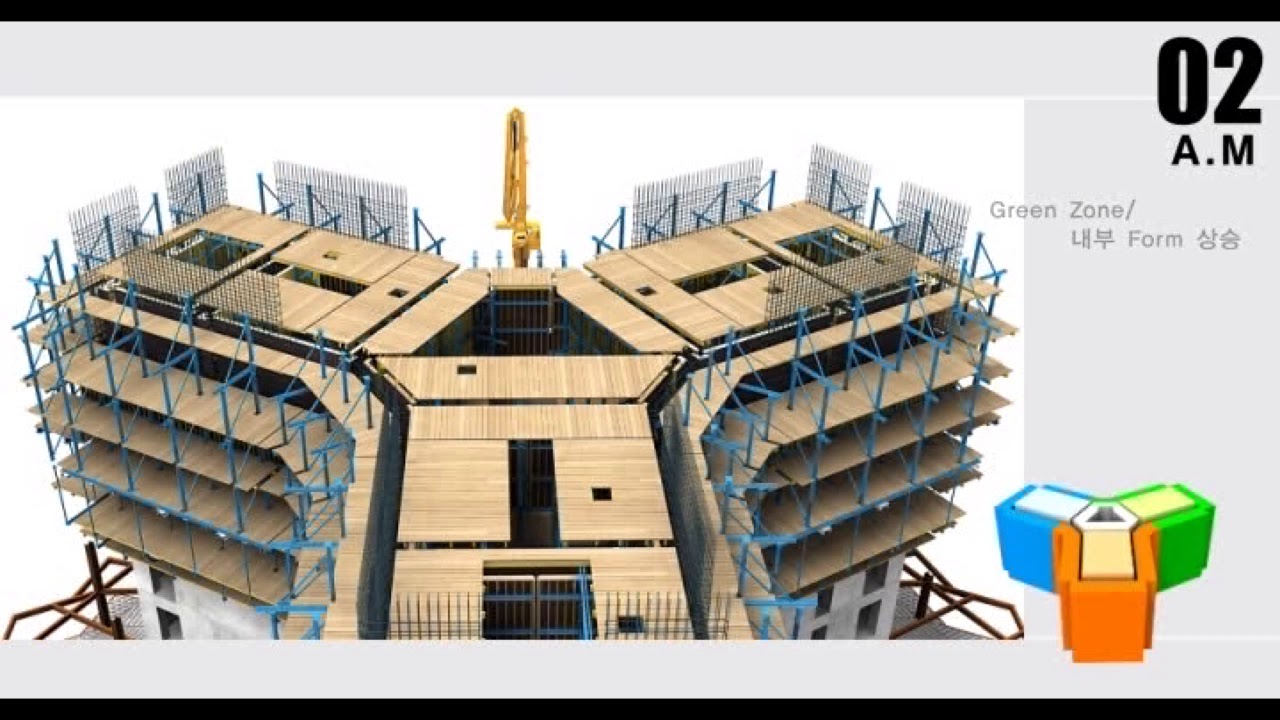 ACS 거푸집 | Auto Climbing Formwork System | ACS Formwork