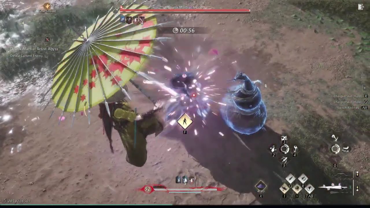 WWM - Drunk Martial Artist Abyss (No-Hit)