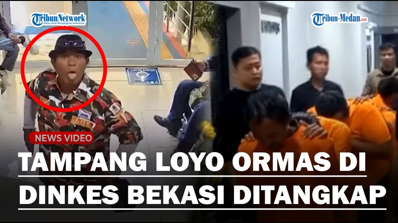 AWALNYA SOK JAGO! KINI Ormas Yang Buang Sampah di Kantor Dinkes Bekasi Lesu Jadi Tersangka