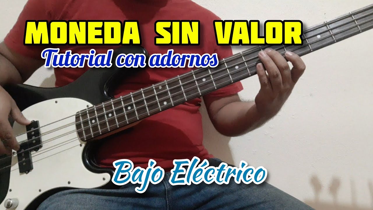 Moneda sin valor - Tutorial en Bajo Eléctrico 