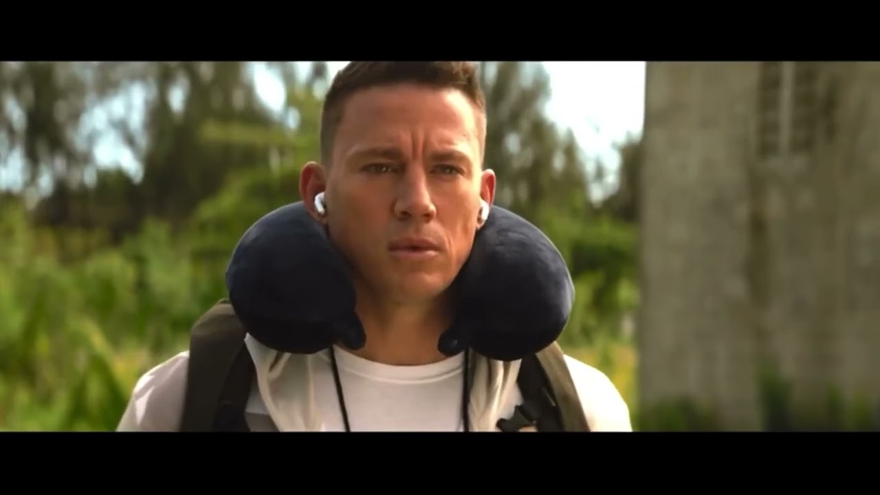 The Lost City Brad Pitt Airport scene