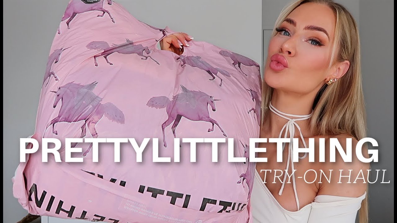 WHAT I ORDERED VS WHAT I RECIEVED | prettylittlething try-on haul