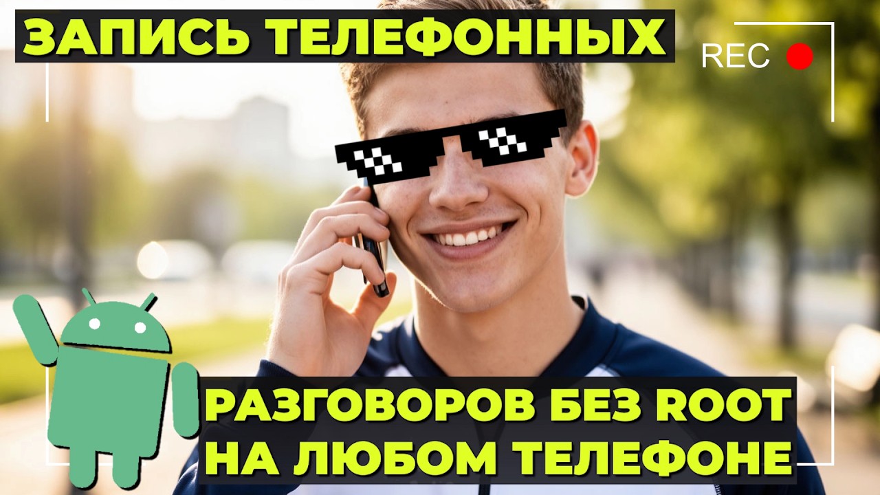 Запись телефонных разговоров на Android телефоне без прав root 2026 год