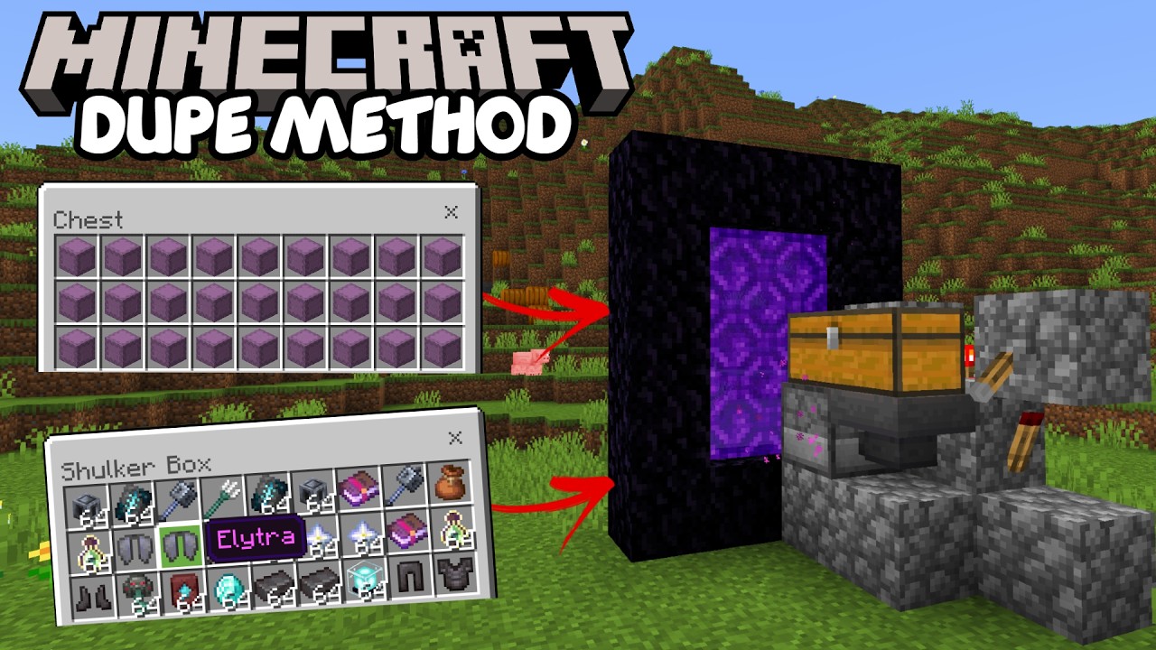 *Новый* способ дюпа ЛЮБЫХ ПРЕДМЕТОВ в Minecraft! Работает на любом устройстве.