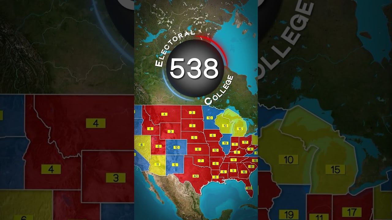 How Does The Electoral College Work? #election #politics #usa