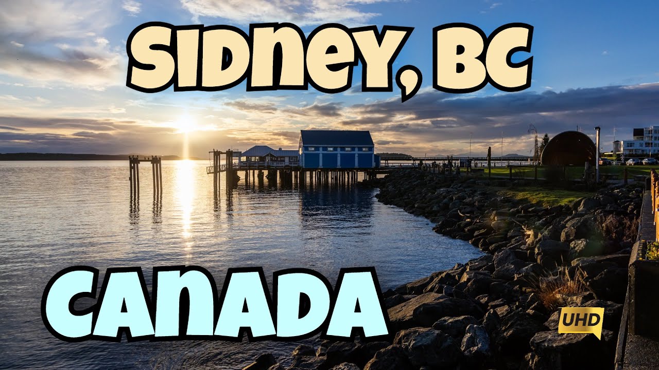 Evening Walk in Sidney, BC - Serene Seaside Stroll