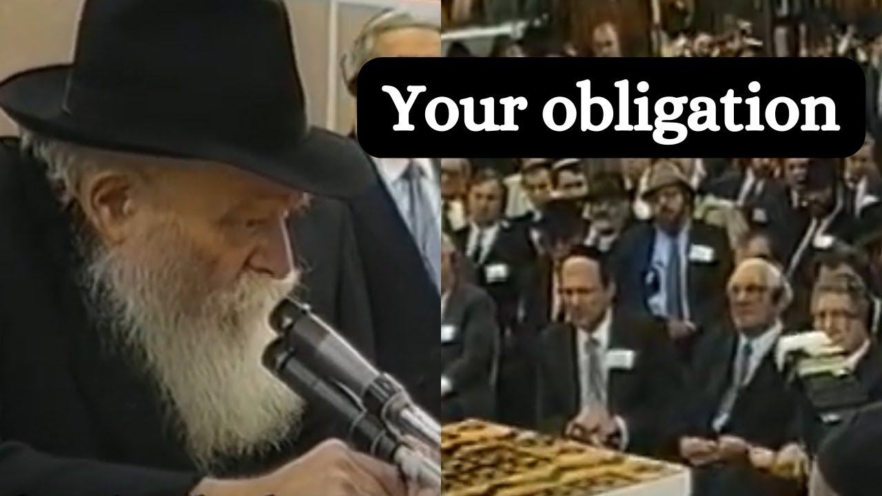 The Rebbe's message to wealthy people