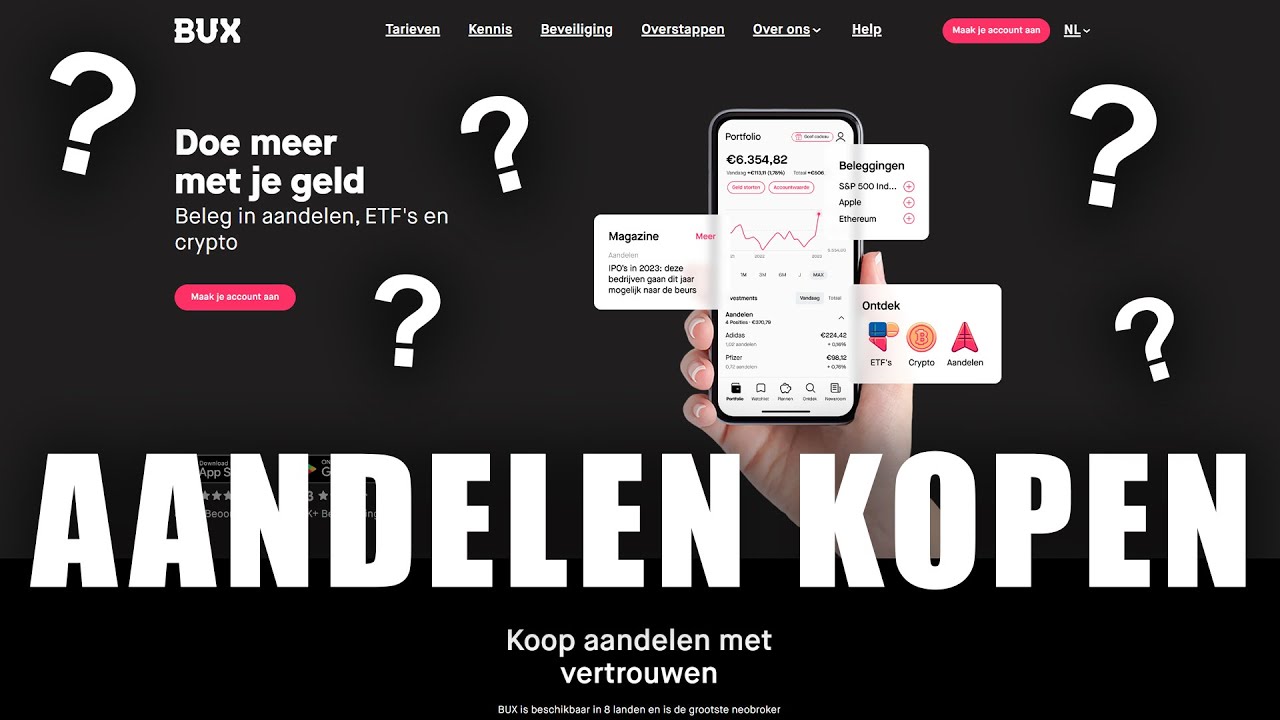 Aandelen Kopen op BUX: Stap-voor-Stap Gids voor Beginners
