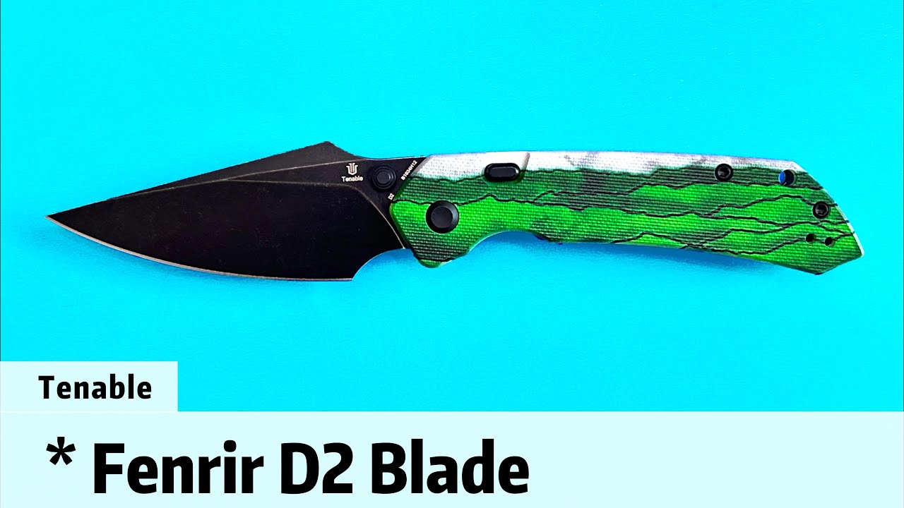 Tenable Fenrir Top Liner Lock folding knife, perfectly blends practicality and fun.#edc