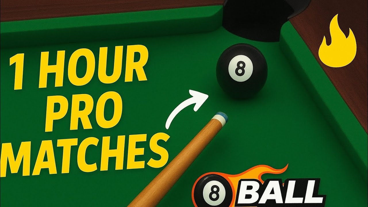 8 Ball Pool – 1 Hour of Intense Matches (No Commentary)