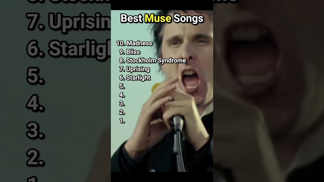 Top 10 Best Muse Songs #muse #top10 #bestsongs #bestmusic