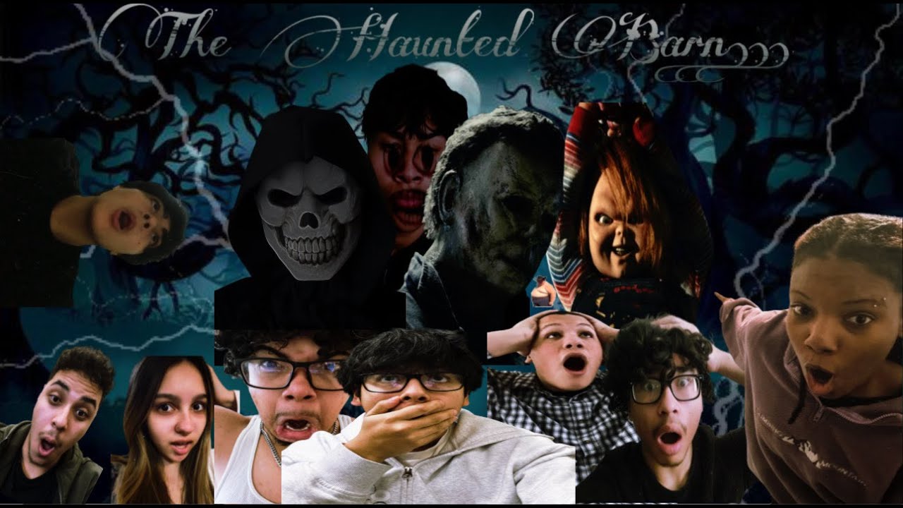 WE get scared at a haunted barn...